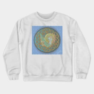 Angel child Capricorn Crewneck Sweatshirt